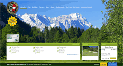Desktop Screenshot of golfclub-garmisch-partenkirchen.de