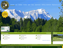 Tablet Screenshot of golfclub-garmisch-partenkirchen.de
